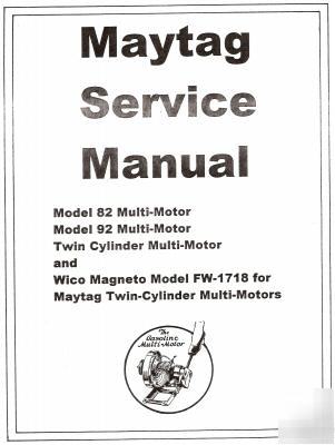 Maytag service manual a must have to rebuilding engines