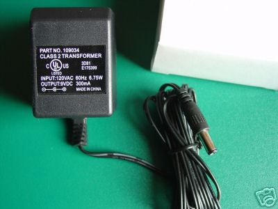 New ac adapter/charger radio shack pro-94 