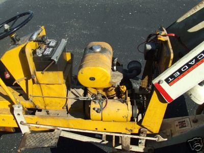 1965 cub cadet tractor w/snowplow and mower 