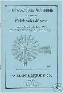Instructions fairbanks-morse type wg eclipse windmills