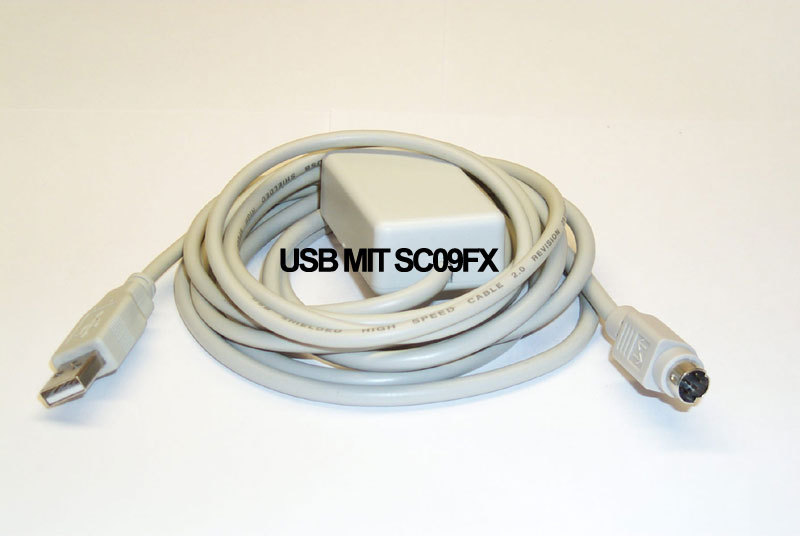 Mitsubishi fx usb SC09-fx plc programming cable