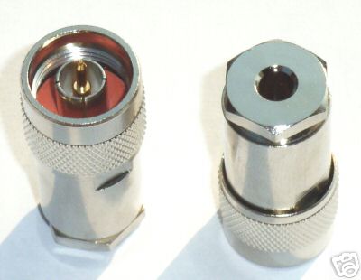 N type coaxial connectors for RG58 6MM cable
