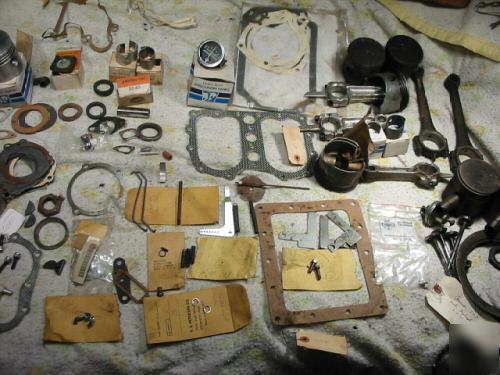 New lot of wisconsin engine parts and used