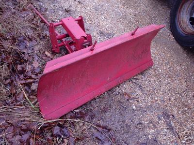 Power king tractor push blade
