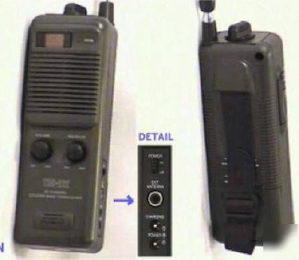 Realistic trc-222 40 ch handheld cb radio transceivers 