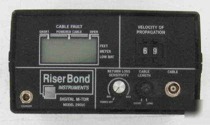 Riserbond 2901C digital tdr reflectometer