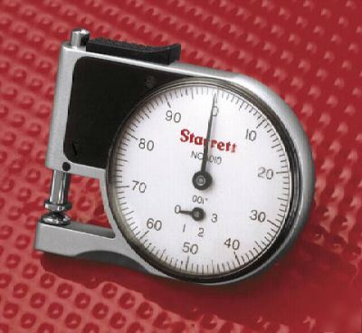 Starrett inch dial indicator pocket gage