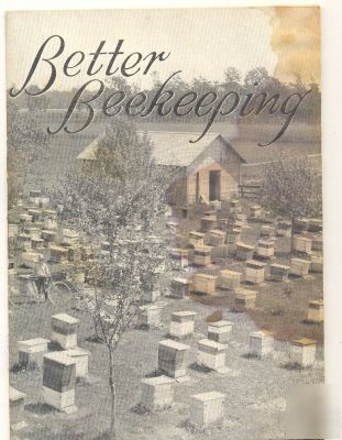 Vintage better beekeeping booklet, a.i root co.,ohio