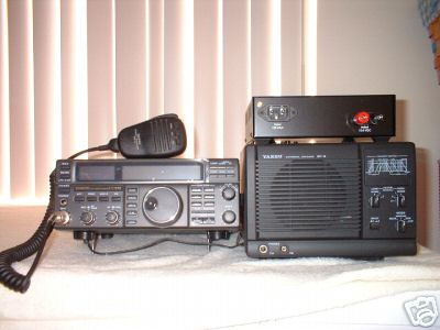 Yaesu ft-840, power supply and sp-8 speaker