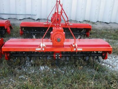  heavy duty 3 point 6 ft. rotary tiller (low )