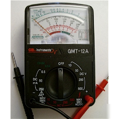Analog multimeter / voltage meter tester gb gmt-12A
