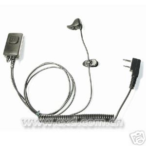 Ear-bone for motorola two-pin radios/GP300/GP88