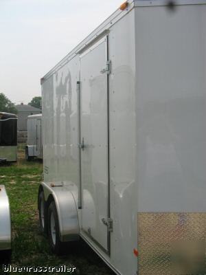 Haulmark 7X14 enclosed cargo carrier trailer (155129)