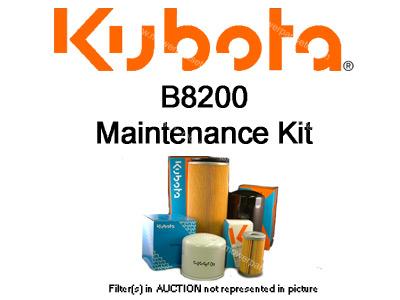 Kubota b series filter maintenance kit oil fuel air