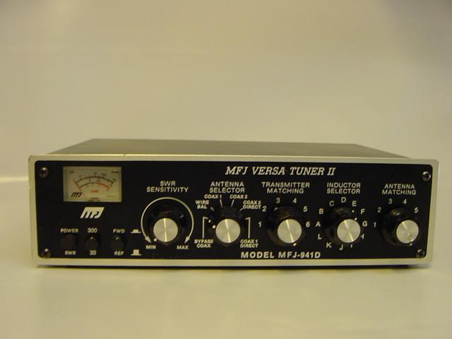 Mfj 941D antenna versa tuner ii tuner 1.8-30MHZ 300 wat