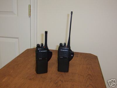 New pair of almost 16CH motorola HT750 radios