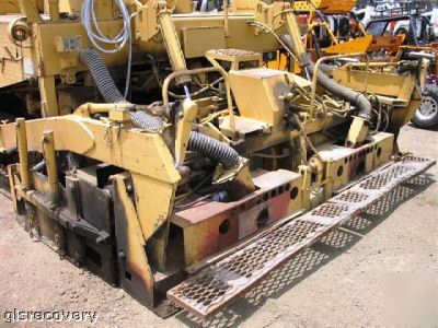 Paver 16 ft track driven blaw know PF500 cat diesel