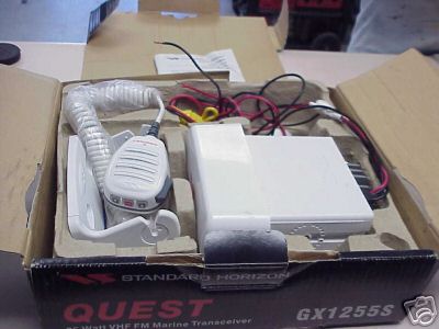 Quest GX1255S vhf fm marine transceiver no 