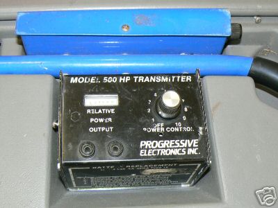 Tempo model 501 tracker ii cable locating system no res