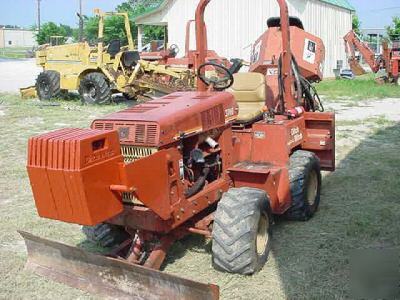 00 ditch witch 3700 rock saw trencher