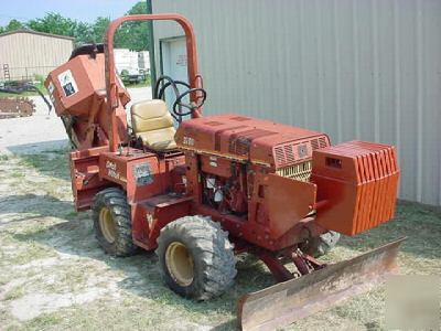 00 ditch witch 3700 rock saw trencher