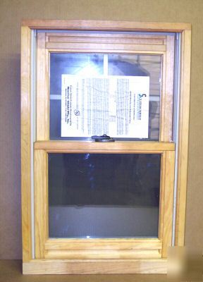 Weather shield wood replacement window, 31