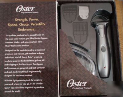  oster pro-cord/cordless clippers rechargeable 