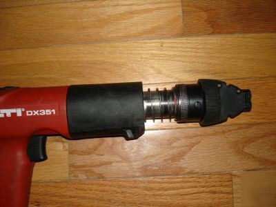 Hilti dx 351 powder actuated fastening tool; great; 