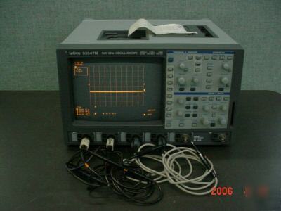 Lecroy 9354TM 500MHZ oscilloscope 