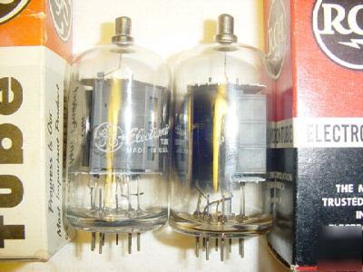 Nos matched pair 6JB6 tubes for drake t-4X++++6JB6A