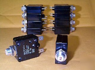 Potter & brumfield reset circuit breaker W58-XB1A4A-1 