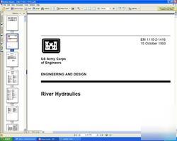 River hydraulics army corps of engineering manual on cd