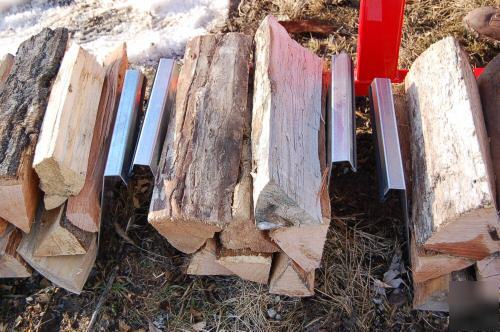 Wood beaver twister firewood bundler wrapper 