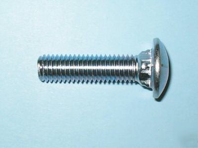 150 carriage bolts - size: 3/8-16 x 10