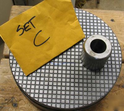 (3) lapping plates fine, medium, coarse machinist tool