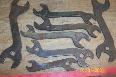 7 old john deere antique collectable wrenches