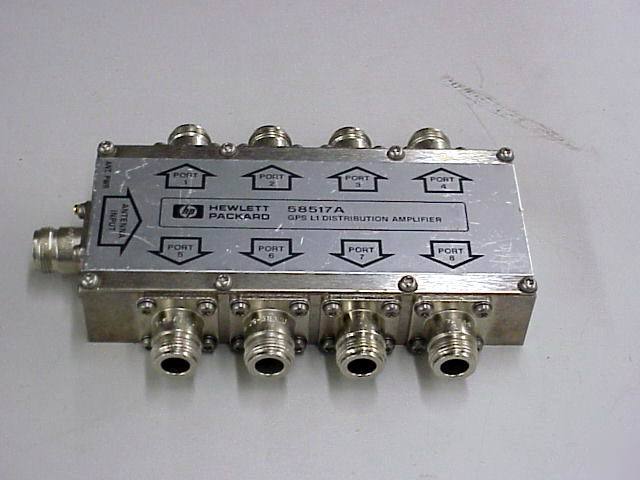 Agilent hp 58517A gps L1 distribution amplifier