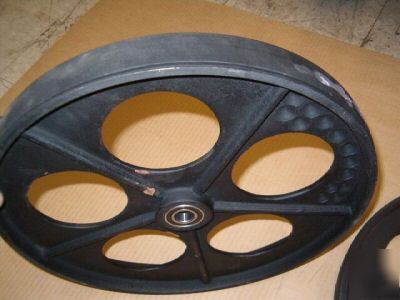 Bandsaw wheels pair 20