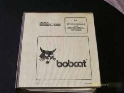 Bobcat 843 skidsteer loader service manual