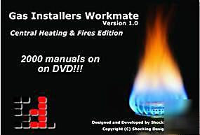 Gas installers workmate - plumbing heating manuals dvd
