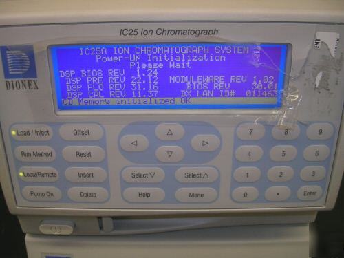 Like new dionex IC25 ic 25 ion chromatograph 