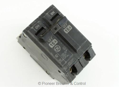 New ge thqb circuit breaker 2P 15A THQB2115