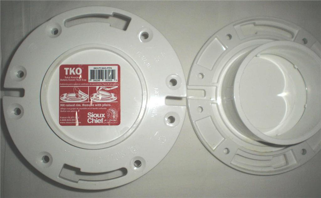 New lot of 10 sioux chief tko closet/toilet flanges