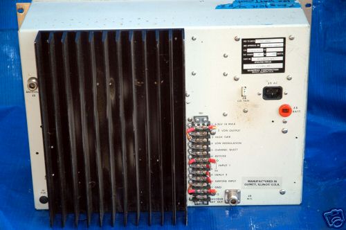 Quintron 100 watt 2 meter base station amplifier