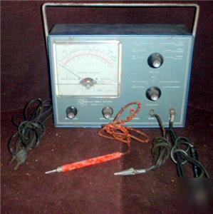 Vintage commercial trades inst. electronic voltmeter