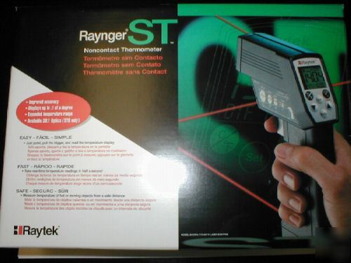  raytek raynger st noncontact thermometer gun - 