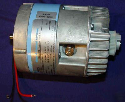 24 volt dc motor pacific scientific 33VM82-00-5 6.6 amp
