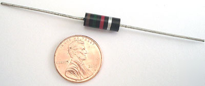 Allen bradley carbon comp resistors 1W 1.5K ohm 10% [20