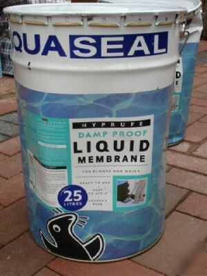 Aqua-seal 25 litres damp proofing paint