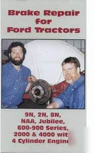 Ford tractor brake repair 9N, 2N, 8N naa 1939-1964 dvd